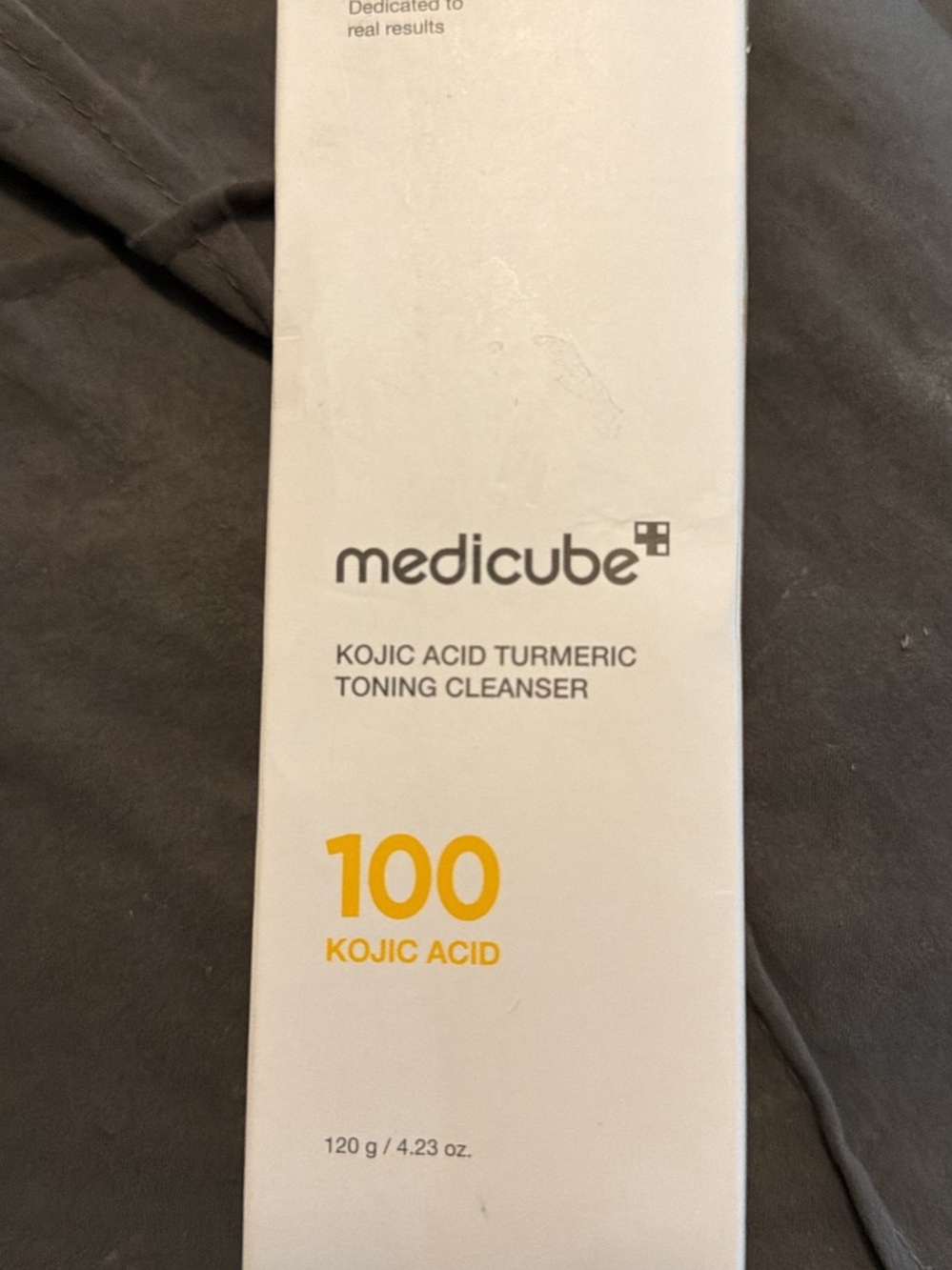 Medicube Kojic Acid Turmeric Toning Cleanser — White & Yellow
